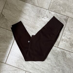 Lululemon Athletica Deep Brown Leggings